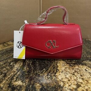 CXL by Christian Lacroix Crossbody Bag Womens One Size Red LAINE‎ Matte Patent